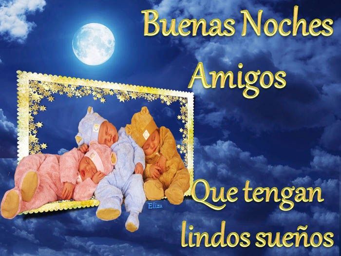 Amigos diciéndose buenas noches con afecto
