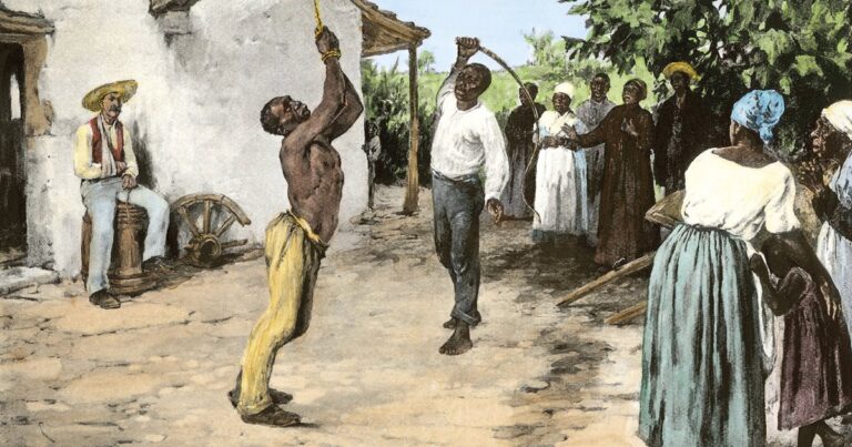 Cómo se vestían los esclavos en la época colonial