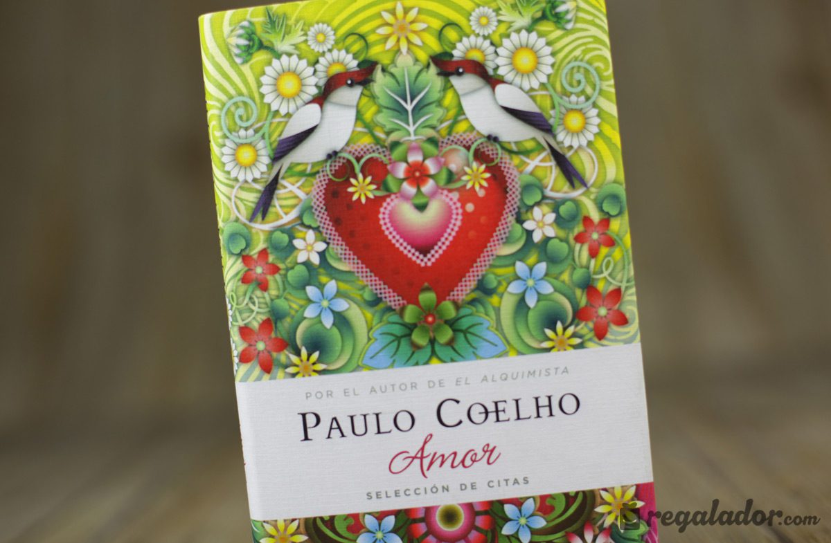 Paulo Coelho citando el amor en sus libros