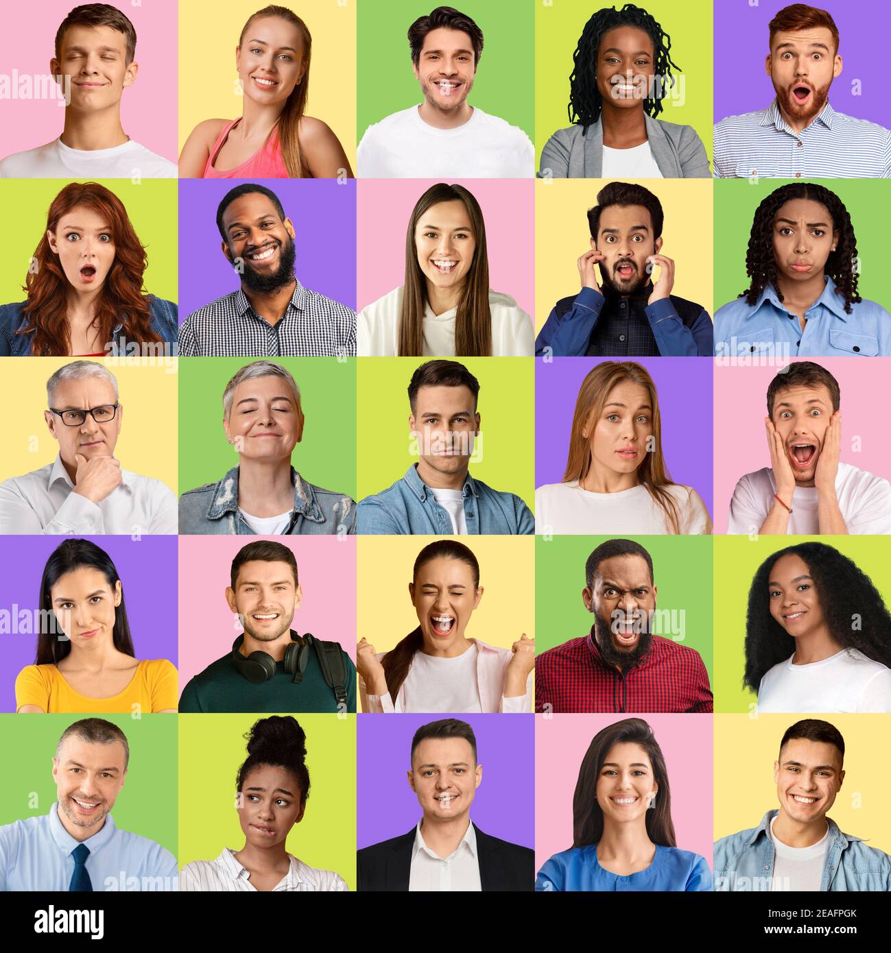 Personas despidiéndose con emociones diversas