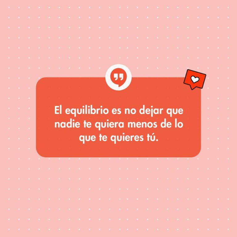 Qué frases de amor propio inspiran cada día