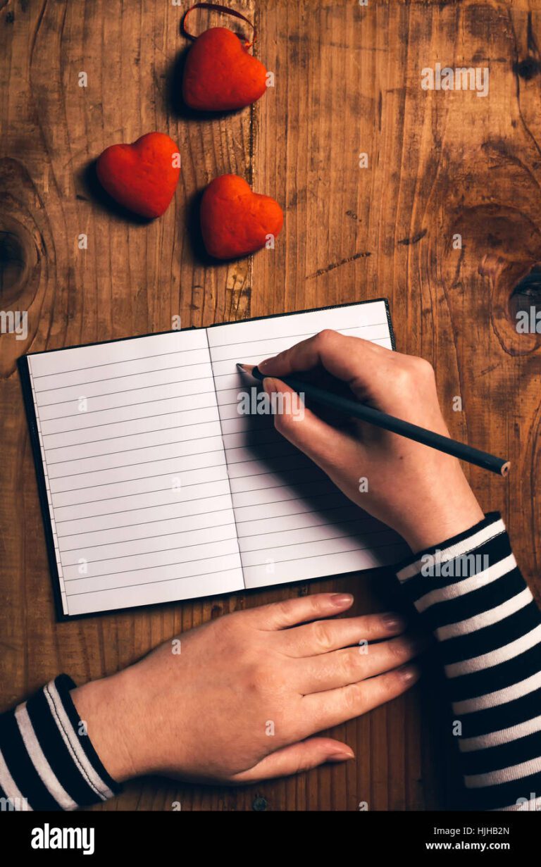 Qué puedo escribir para el amor y la amistad