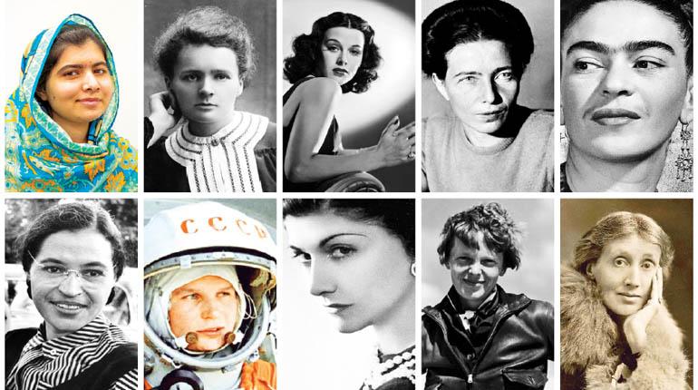 Imagen de mujeres históricas inspiradoras